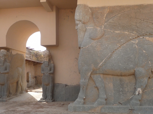 Nimrud, Northwest Palace of Aššurnasirpal II, Facade