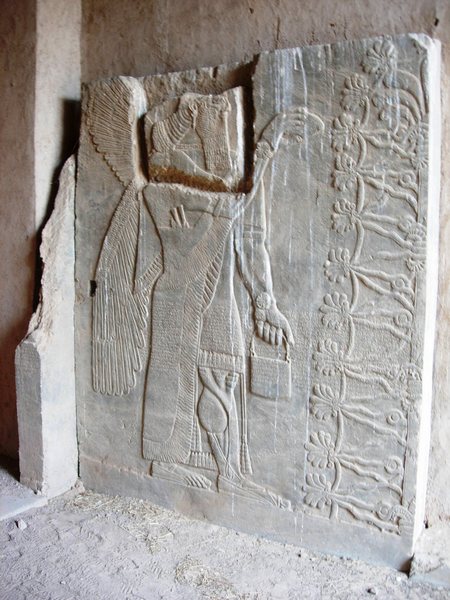 Nimrud, Northwest Palace of Aššurnasirpal II, Genie (3)