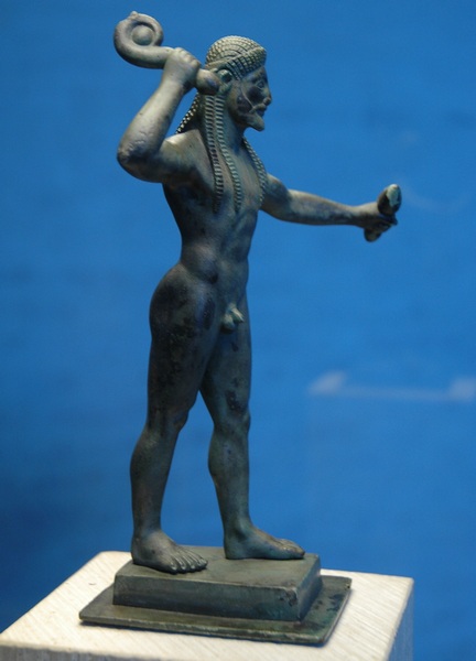 Corinth, Archaic figurine of Zeus