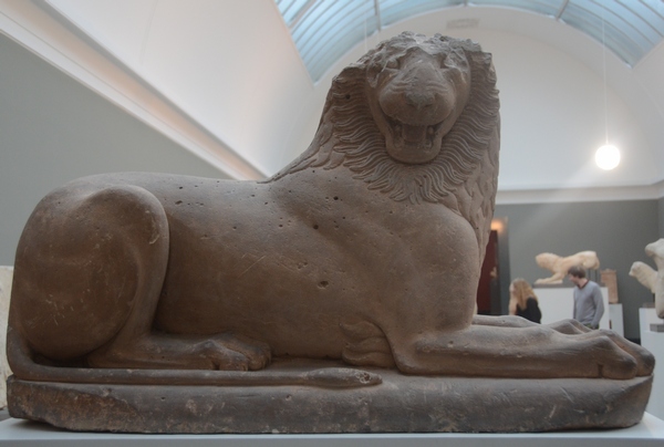 Corinth, Stone lion (1)