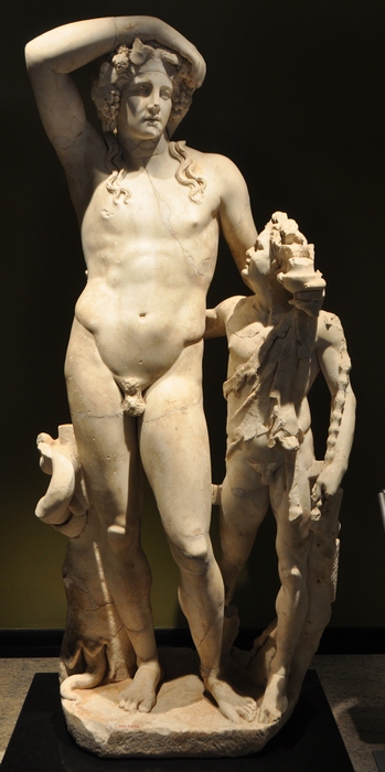 Sagalassus, Antonine Nymphaeum, Western tabernacle, statue of Dionysus