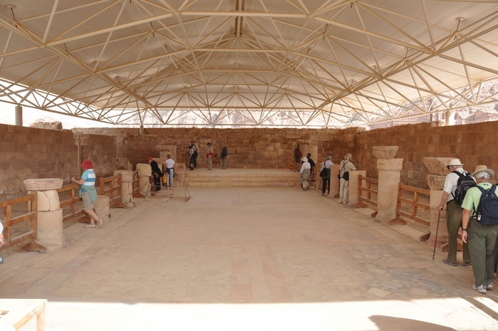 Petra, Byzantine church, General view