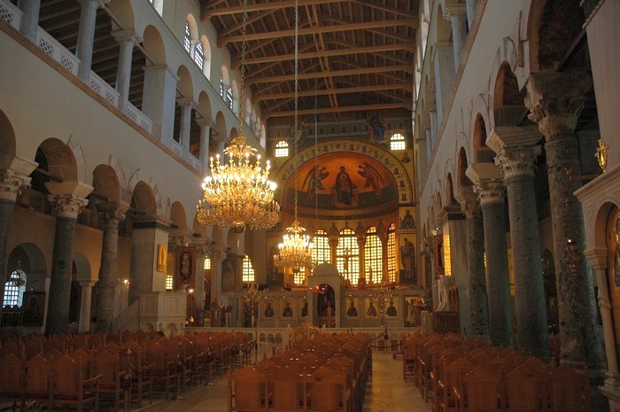 Thessaloniki, Church of St Demetrius, Interior