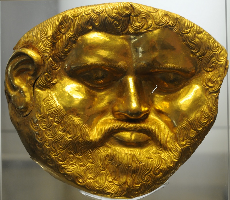 Svetitsa, Gold funeral mask