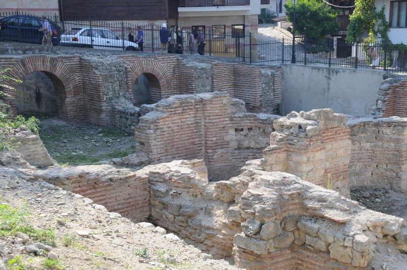 Nesebar, Byzantine baths