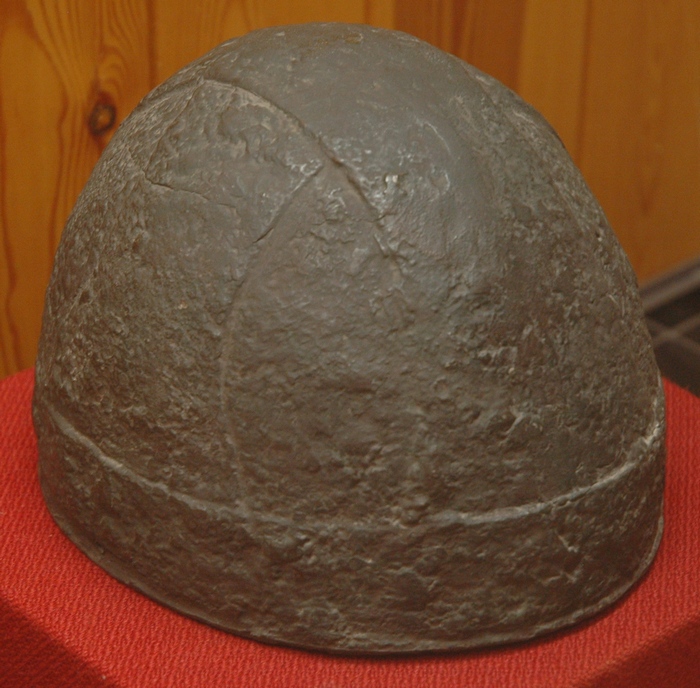 Trivières, Late Roman or Frankish helmet