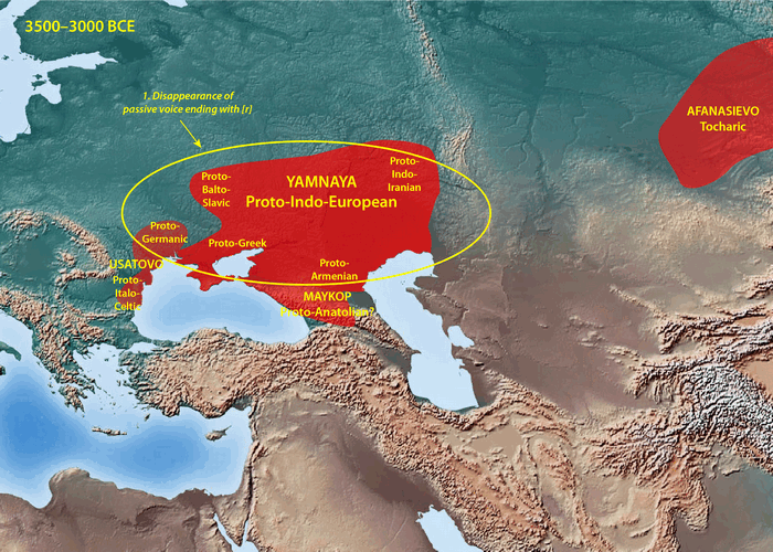 Expansion of the Indo-European Languages 03: Disappearance of Passive Voice endings with /r/