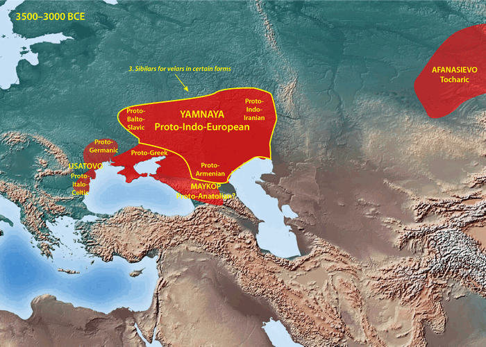 Карта 3000 лет