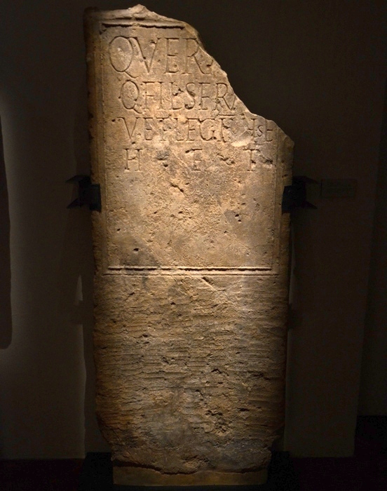 Strasbourg-Koenigshoffen, Tombstone of Seranus of II Augusta