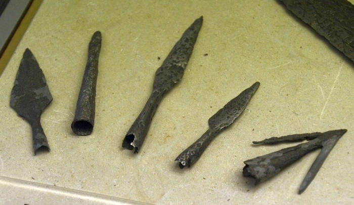 Villevenard, Frankish arrowheads