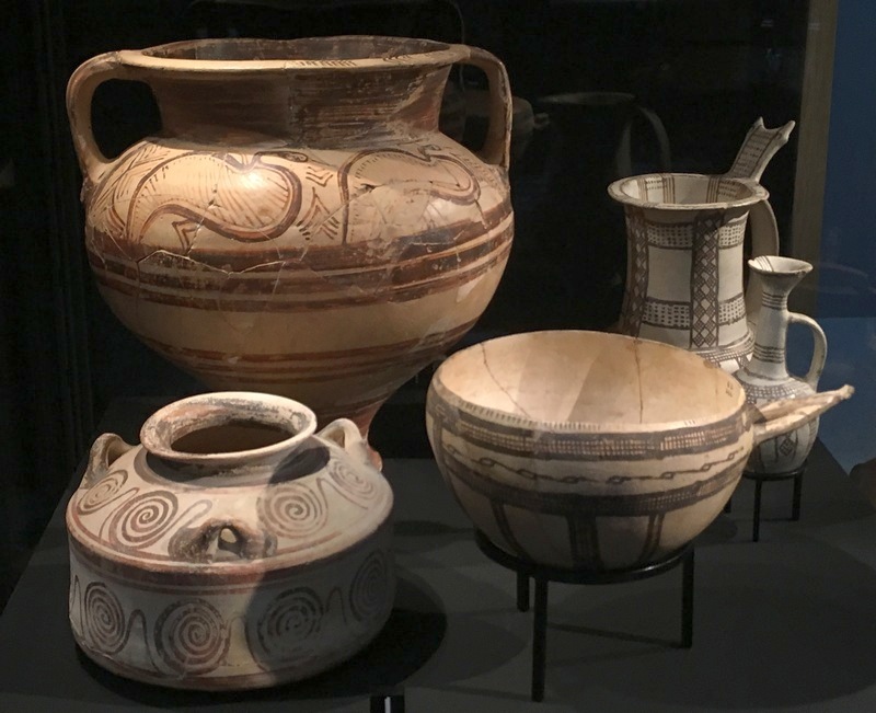 Enkomi, Mycenaean IIIa pottery