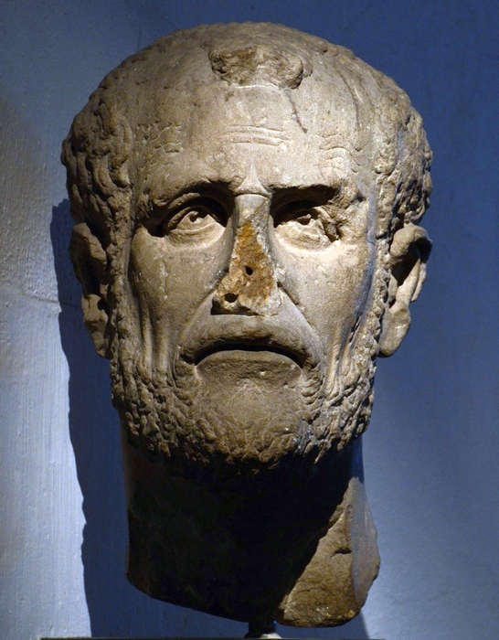 Strasbourg-Eckbolsheim, Portrait of a Roman man (Pupienus?)