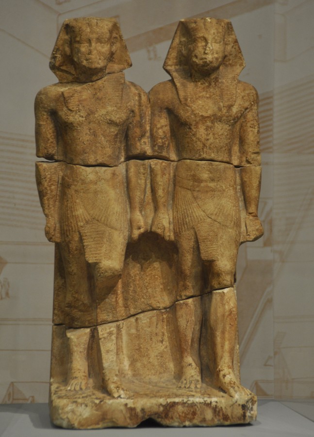 Double statue of King Neuserre