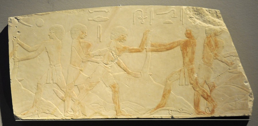 Abusir, Relief of a sacrifice