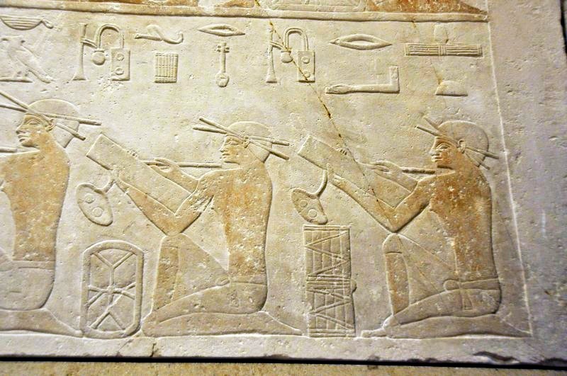 Giza, Cult Room of Ka-Ni-Nisut, Scribes