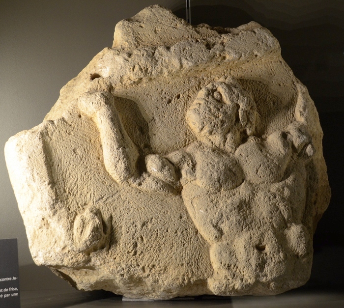 Andesina, Amphitheater, Relief of Atlas