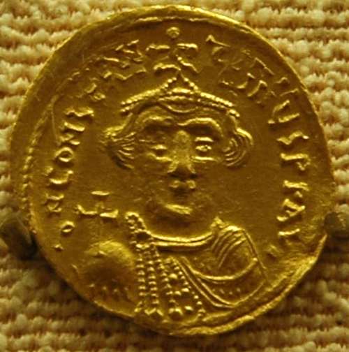 Constans II, coin