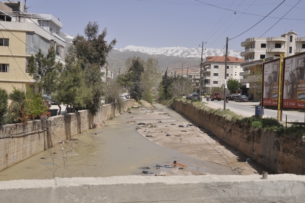 The Litani in Zahle