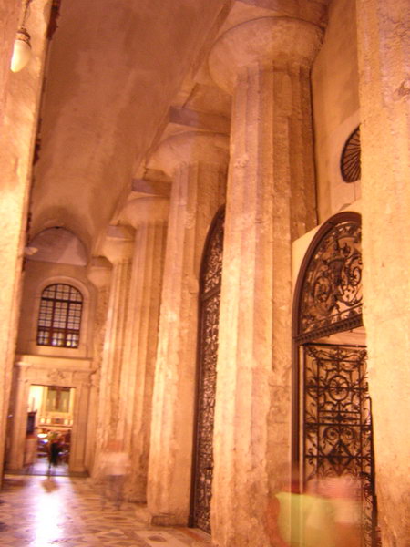 Syracuse, Temple of Athena, Interior
