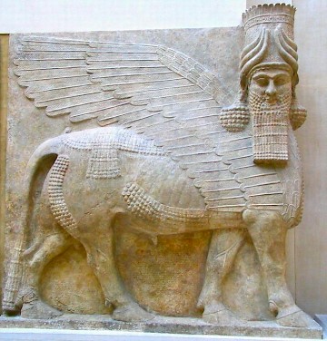 A lamassu from Khorsabad