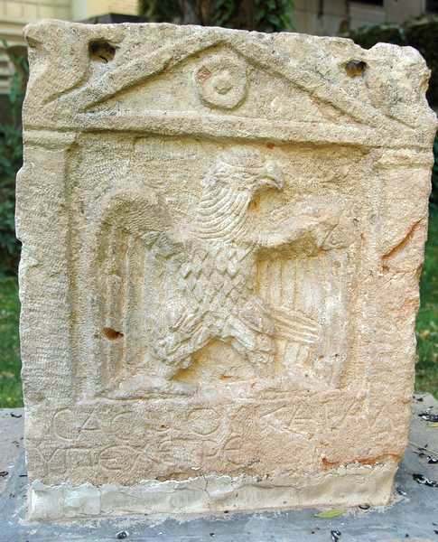 Edessa?, Tombstone with an eagle