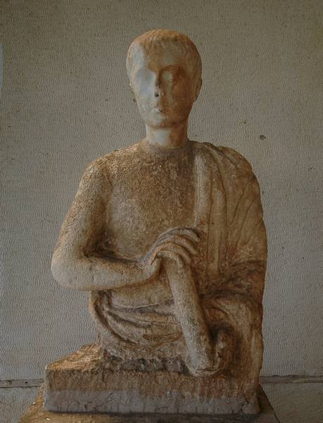Edessa?, Tombstone of a man