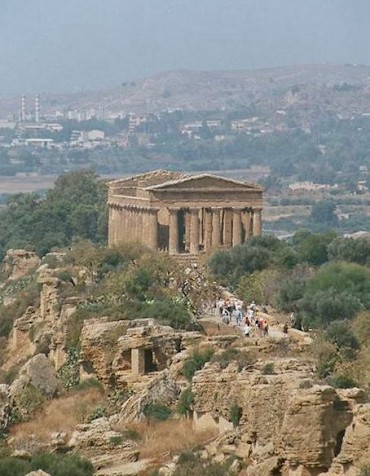The so-called Temple of Concord
