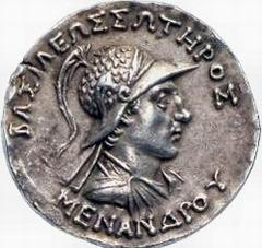 Coin of Menander I