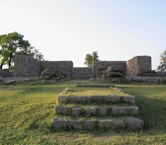 Jandial, temple and altar