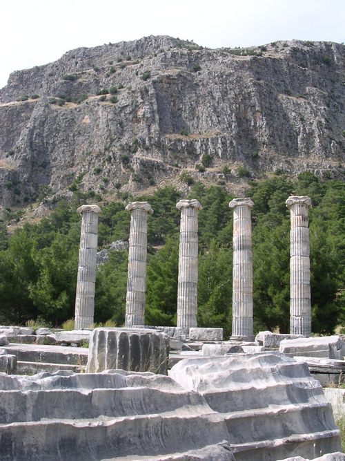 Priene, Temple of Athena Polias and Acropolis