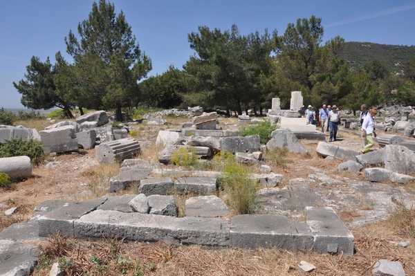 Priene, Agora, Temple of Zeus