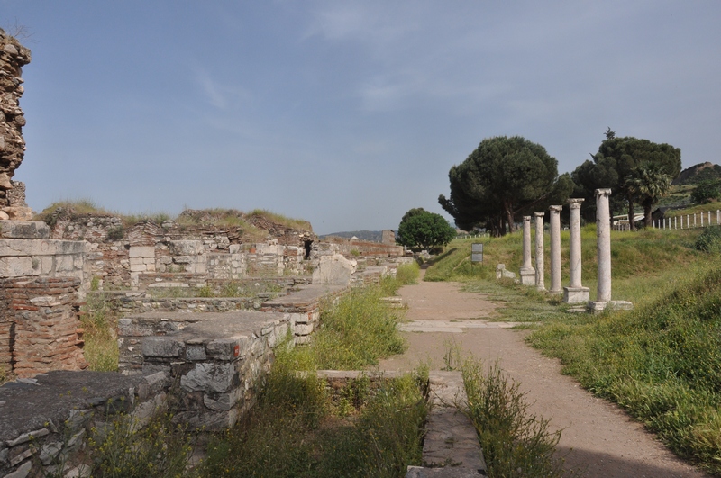 Sardes, Byzantine shops