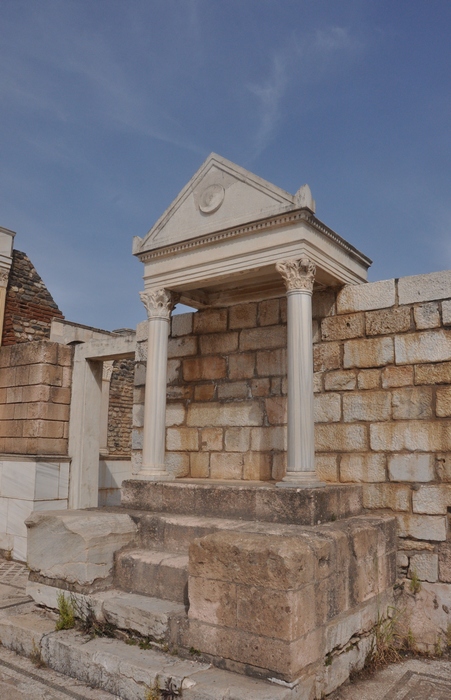 Sardes, synagogue, Torah ark (2)