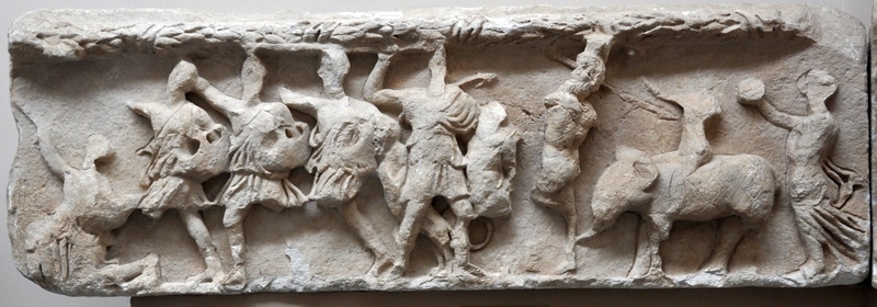 Ephesus, Temple of Hadrian, 4th-century relief (3)