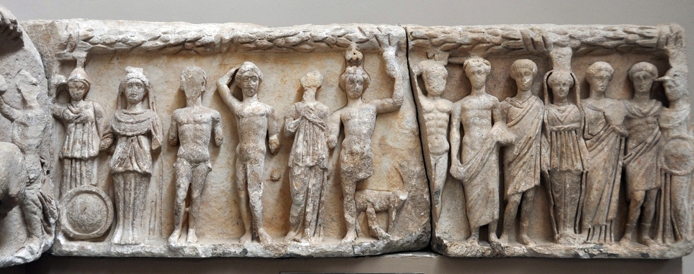 Ephesus, Temple of Hadrian, 4th-century relief (4)