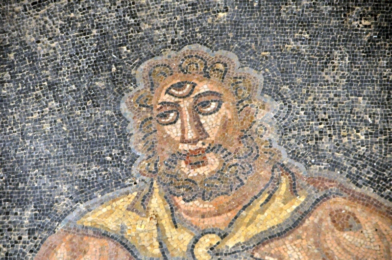 Piazza Armerina, 44 Vestibule, Polyphemus