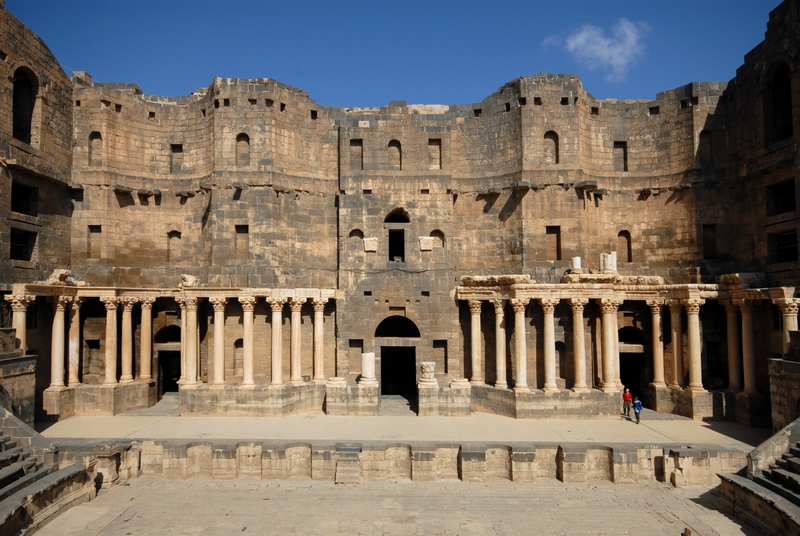 Bosra, Theater, Stage