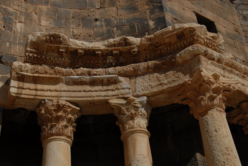 Bosra, Theater, Stage, Decoration