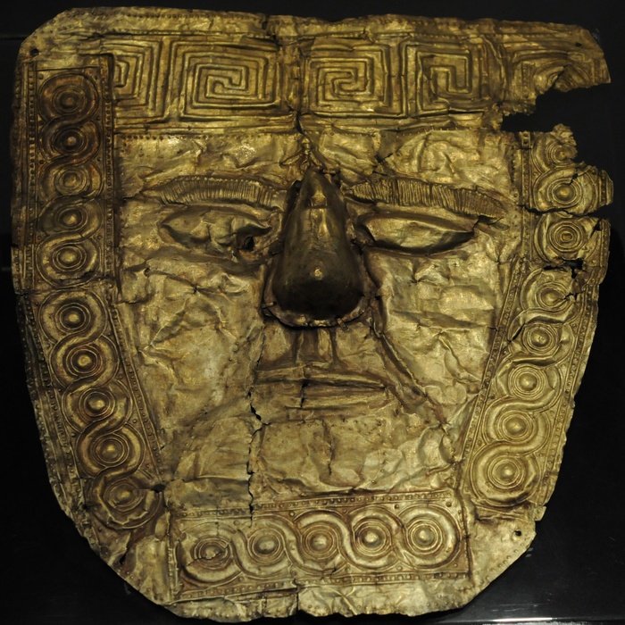 Trebeništa, Gold mask