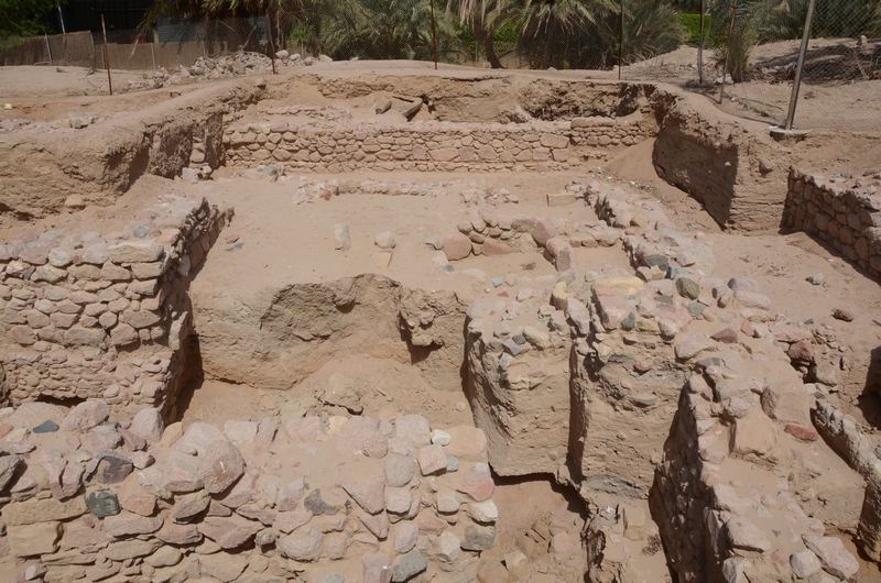 Akaba, Umayyad fort, Excavation