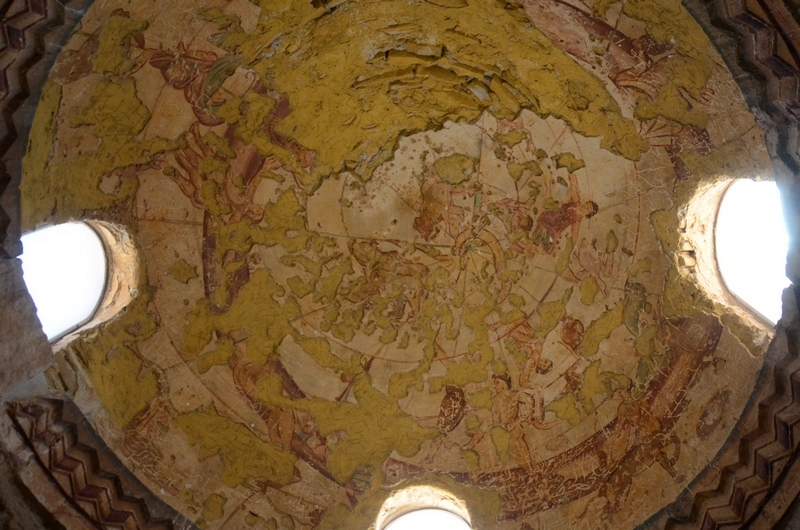 Qusair Amra, Bathhouse, Astronomical ceiling