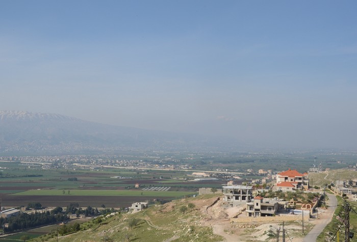 Bekaa Valley from Majdel Anjar