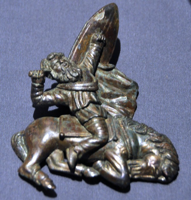 Barbarian on a collapsing horse