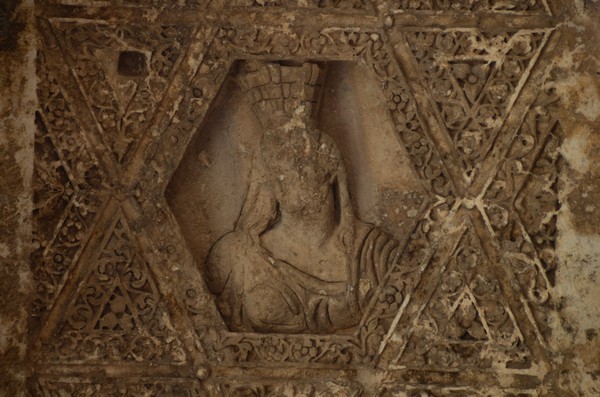 Baalbek, Temple of Bacchus, Ceiling