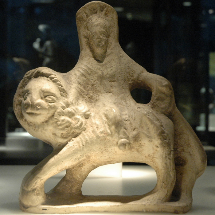 Cologne, Figurine of Cybele on a lion