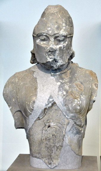 Samos, Temple of Hera, Statue of a warrior
