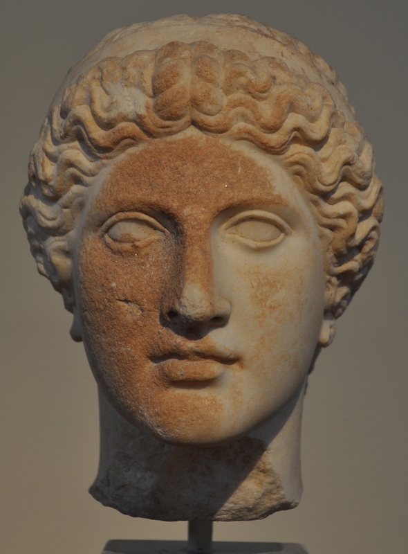 Argos, Heraion, West pediment, Head of Hera