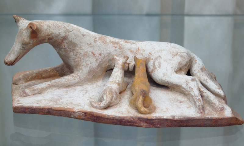 Boeotia, Figurine of a dog