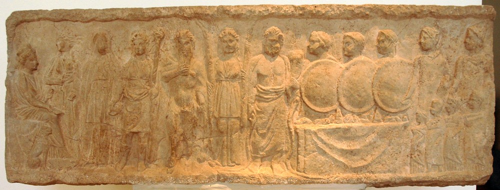 Lebadeia, Relief of Trophonius