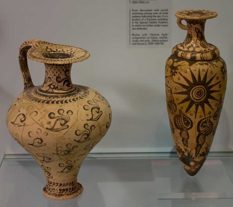 Zakros, Pottery